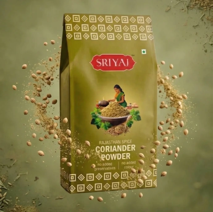 Coriander Powder Packaging Design Dhaniya Pack